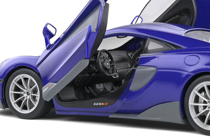 Solido 2018 Mclaren 600LT Coupe - Lantana Purple Metallic 1:18