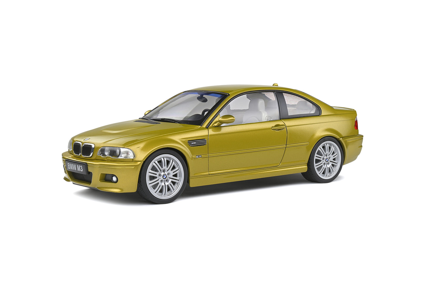 Solido 2000 BMW E46 Coupe Phoenix Yellow Metallic 1:18