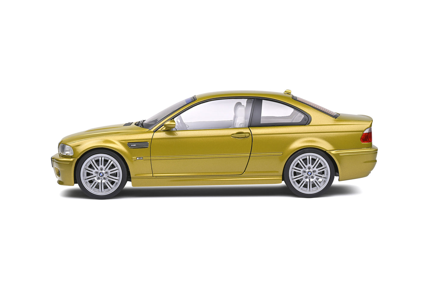 Solido 2000 BMW E46 Coupe Phoenix Yellow Metallic 1:18