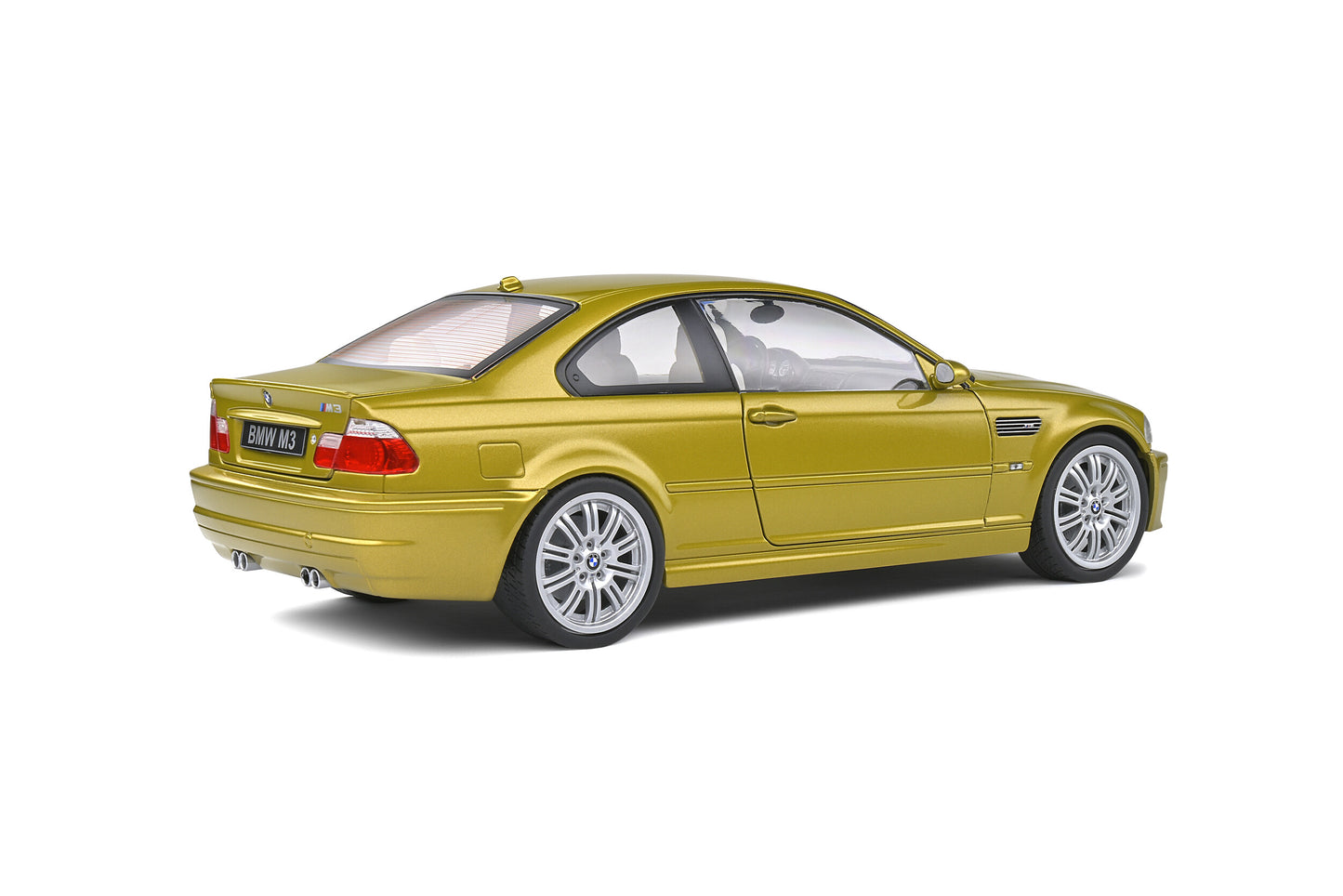 Solido 2000 BMW E46 Coupe Phoenix Yellow Metallic 1:18