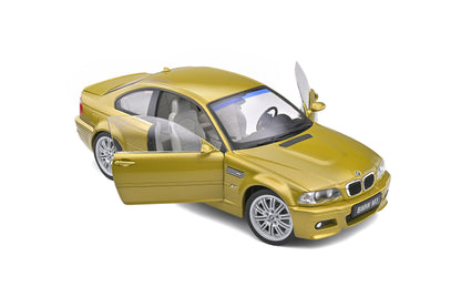 Solido 2000 BMW E46 Coupe Phoenix Yellow Metallic 1:18