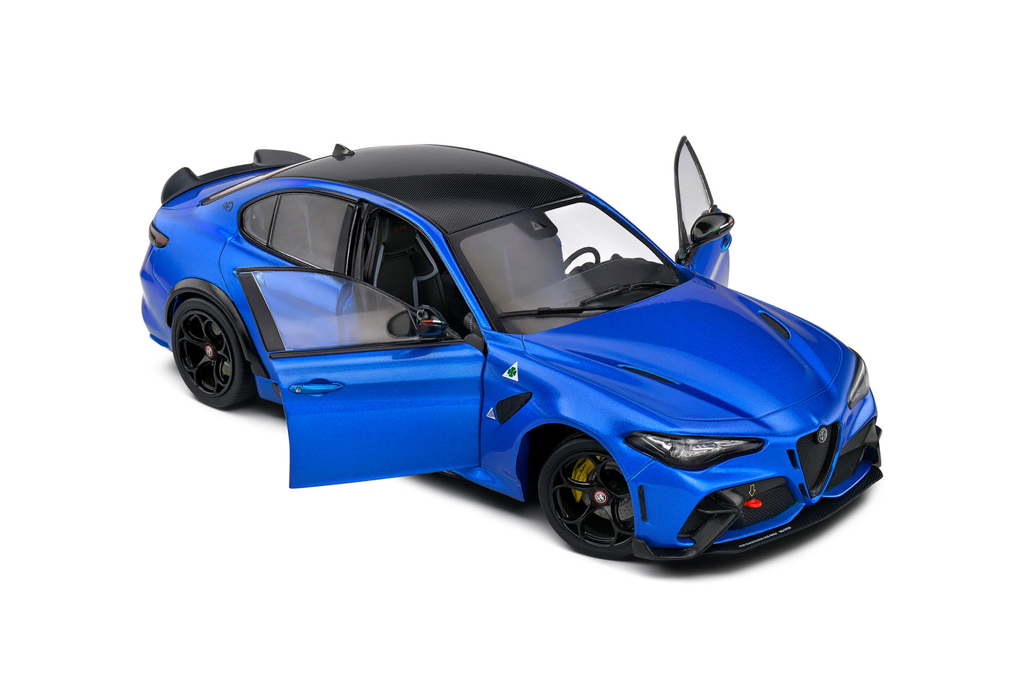 Solido 2022 Alfa Romeo Giulia GTA Anodized Blue 1:18