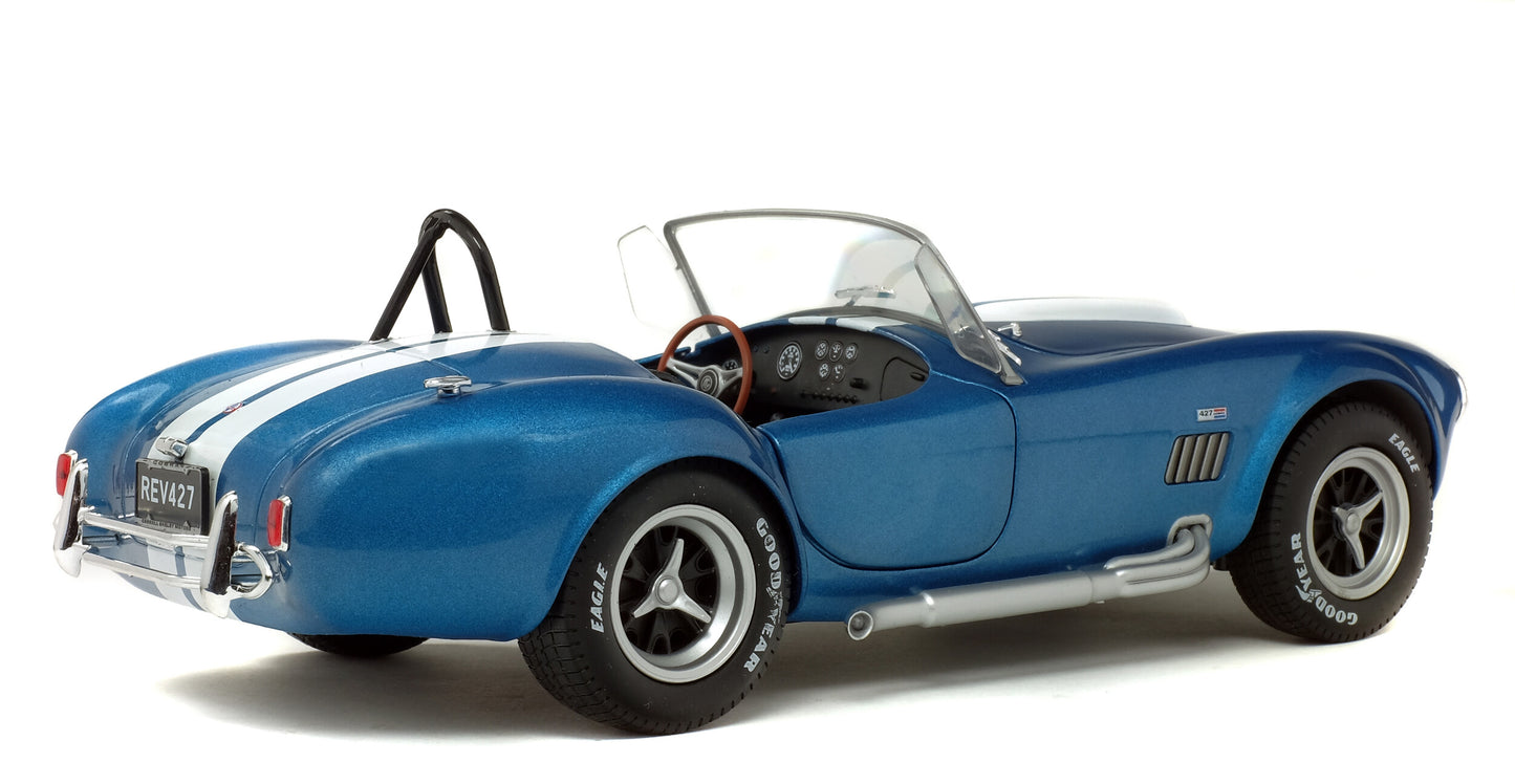 Solido 1965 Shelby Cobra 427 Mkii S/C Blue Metallic 1:18