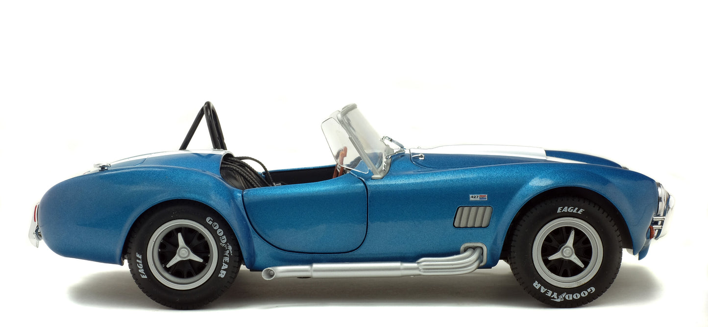 Solido 1965 Shelby Cobra 427 Mkii S/C Blue Metallic 1:18