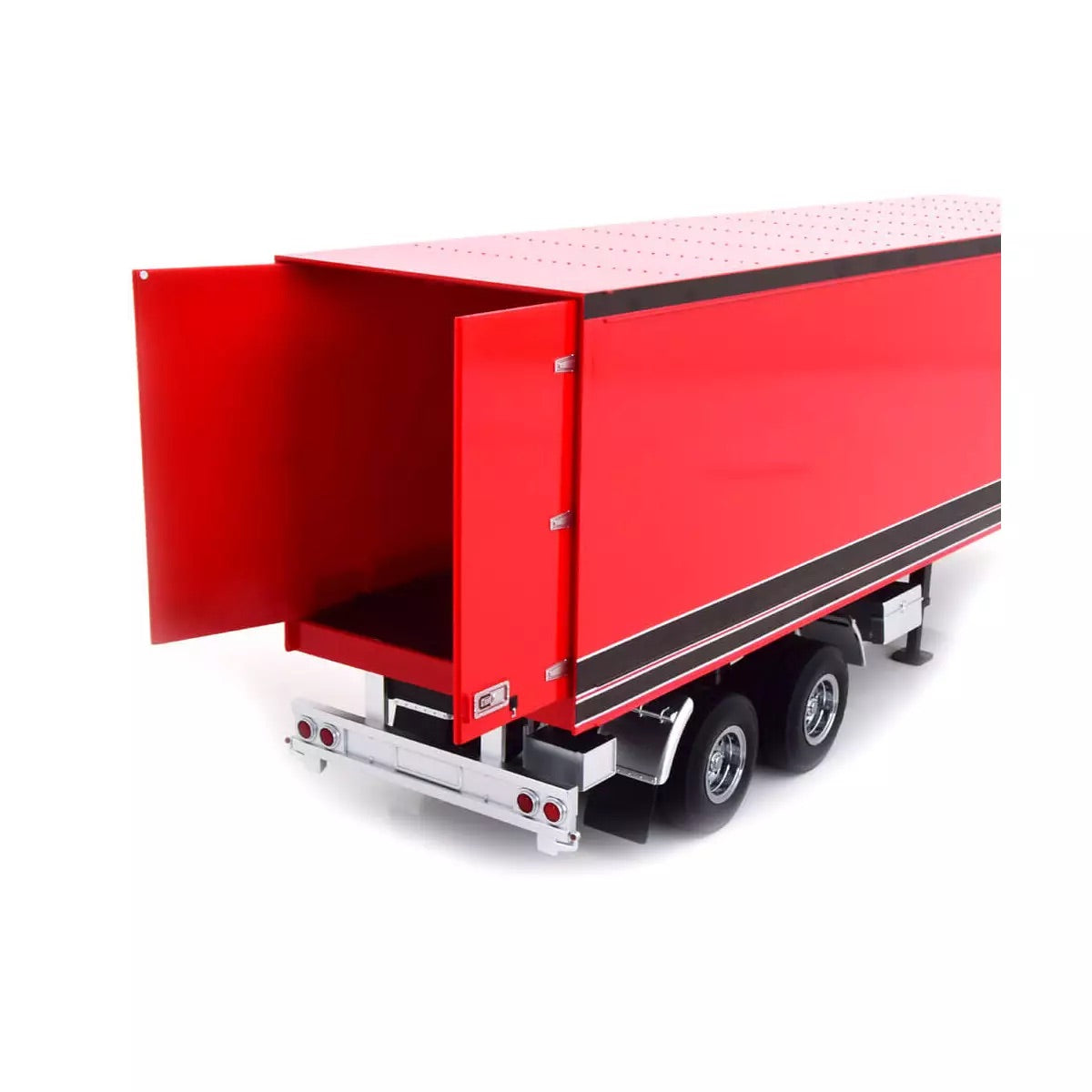 Road Kings Semi Trailer Truck Red w/ Black Trim 1:18