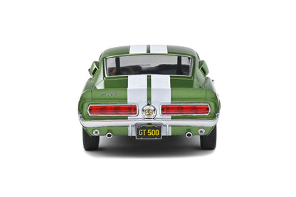 Solido 1967 Ford Shelby Mustang GT500 Lime Green w/ White Stripes 1:18