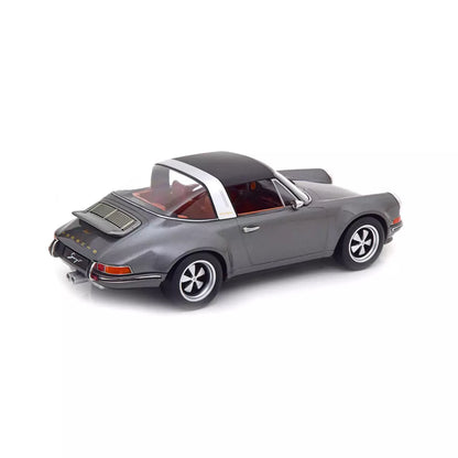 KK Scale 2014 Rendition Porsche 911 Targa by Singer w/ Removable Targa Top Anthracite 1:18 LIMITED