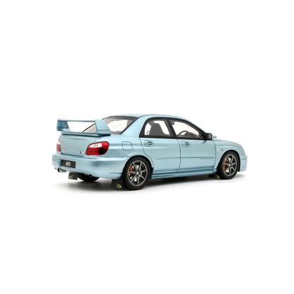 Otto 2003 Subaru Impreza WRX STi WR1 Solberg Edition Ice Blue Metallic 1:18