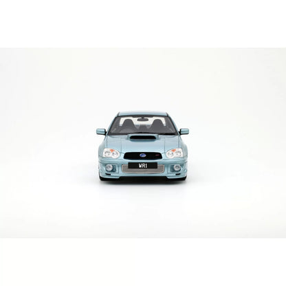 Otto 2003 Subaru Impreza WRX STi WR1 Solberg Edition Ice Blue Metallic 1:18