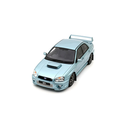 Otto 2003 Subaru Impreza WRX STi WR1 Solberg Edition Ice Blue Metallic 1:18