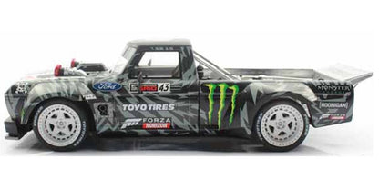 Top Marques 1977 Ford USA F-150 Pick-Up No 43 Hoonigan 2019 Climbkhana 2 Tianmen Ken Block Black White w/ White Wheels 1:18