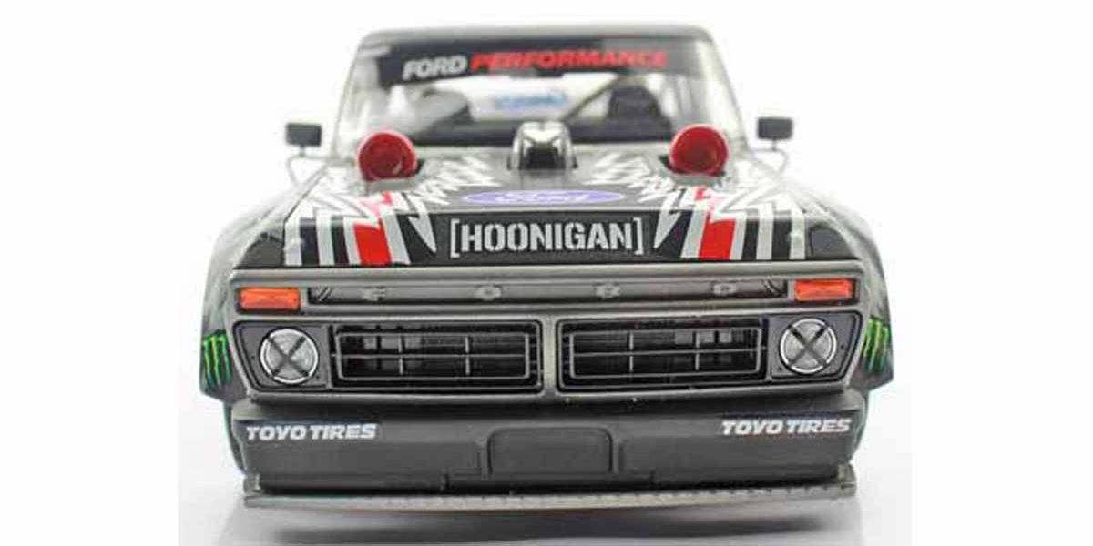 Top Marques 1977 Ford USA F-150 Pick-Up No 43 Hoonigan 2019 Climbkhana 2  Tianmen Ken Block Black White w/ White Wheels 1:18