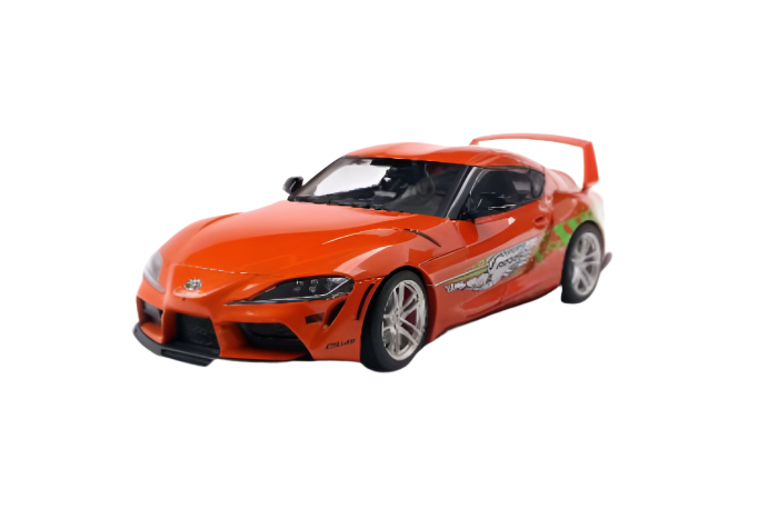 Solido 2024 Toyota GR Supra A90 Tribute Orange 1:18