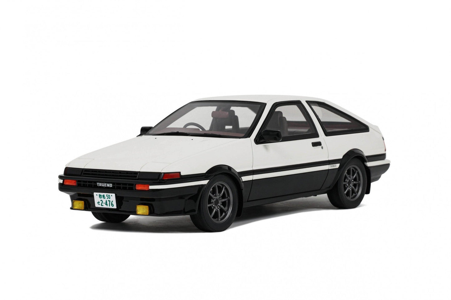 Otto Toyota Sprinter Trueno (AE86) White & Black 1:18