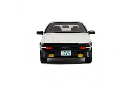 Otto Toyota Sprinter Trueno (AE86) White & Black 1:18