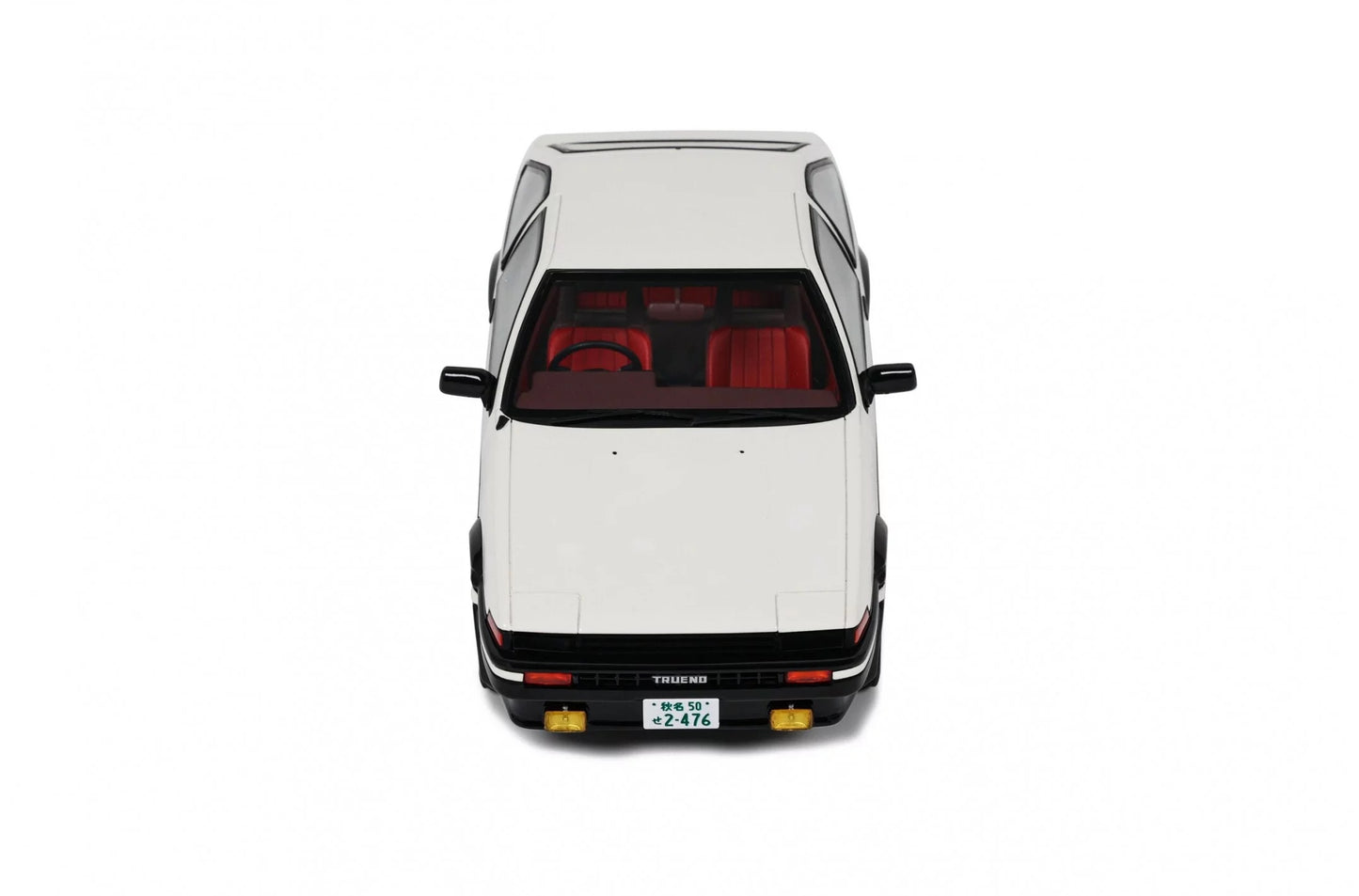 Otto Toyota Sprinter Trueno (AE86) White & Black 1:18