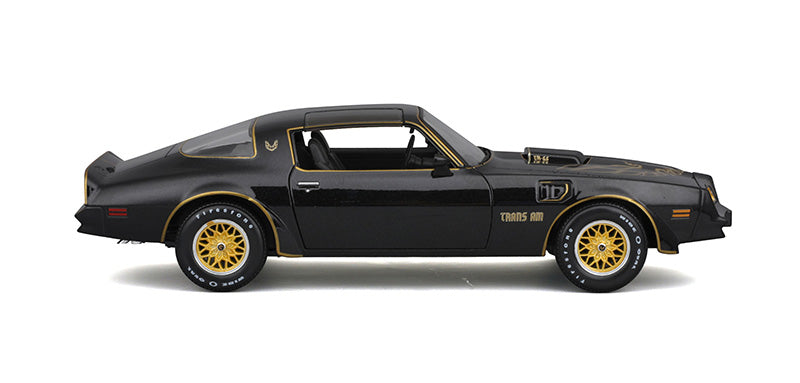 Maisto 1978 Pontiac Firebird Trans-Am Smokey & the Bandit Black & Gold 1:18