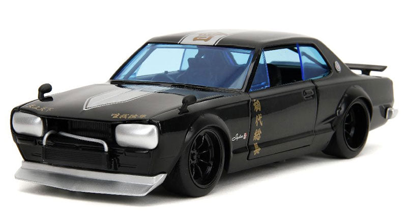 1971 Nissan Skyline GT-R with Mikey Figure - Tokyo Revengers (TV Series 2021-Present) 1:24