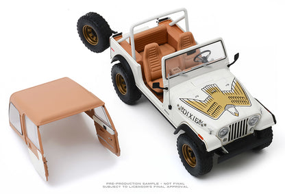 Greenlight 1979 Jeep CJ-7 Golden Eagle "Dixie" (Dukes of Hazzard) Tan 1:18