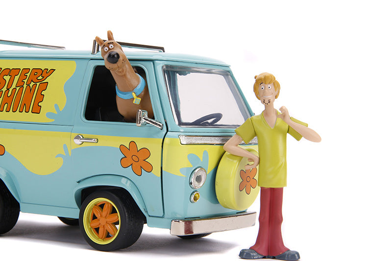 The Mystery Machine with Scooby Doo and Shaggy Figures 1:24