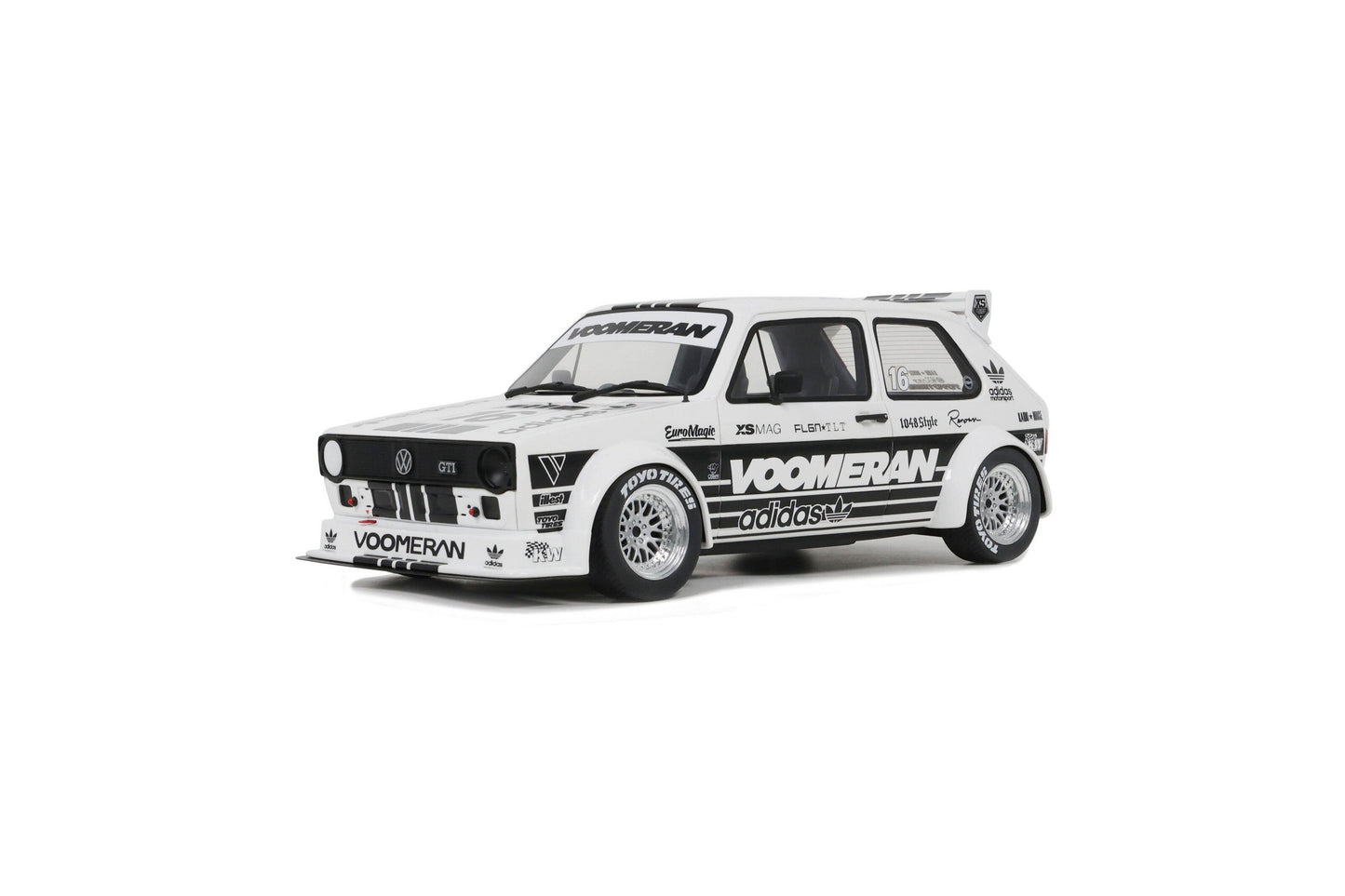 Otto 1982 VW Golf GTI MK1 Voomeran White 1:18 LIMITED, RESIN