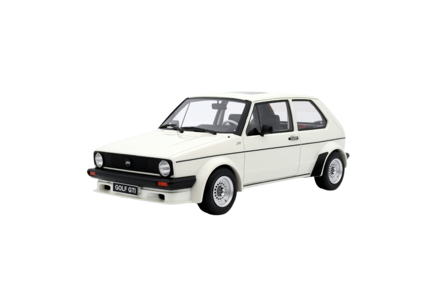 Otto 1982 VW Golf GTI MK1 ABT White 1:18 LIMITED, RESIN