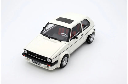 Otto 1982 VW Golf GTI MK1 ABT White 1:18 LIMITED, RESIN