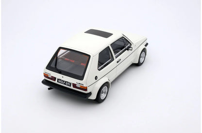 Otto 1982 VW Golf GTI MK1 ABT White 1:18 LIMITED, RESIN