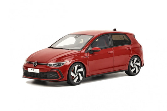 Otto 2021 VW Golf GTI MK VIII Red Metallic 1:18 LIMITED, RESIN, SEALED