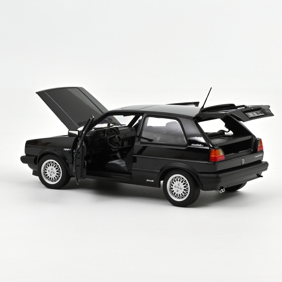 Norev 1:18 1989 VW Golf GTI Special "Match" Edition Black metallic