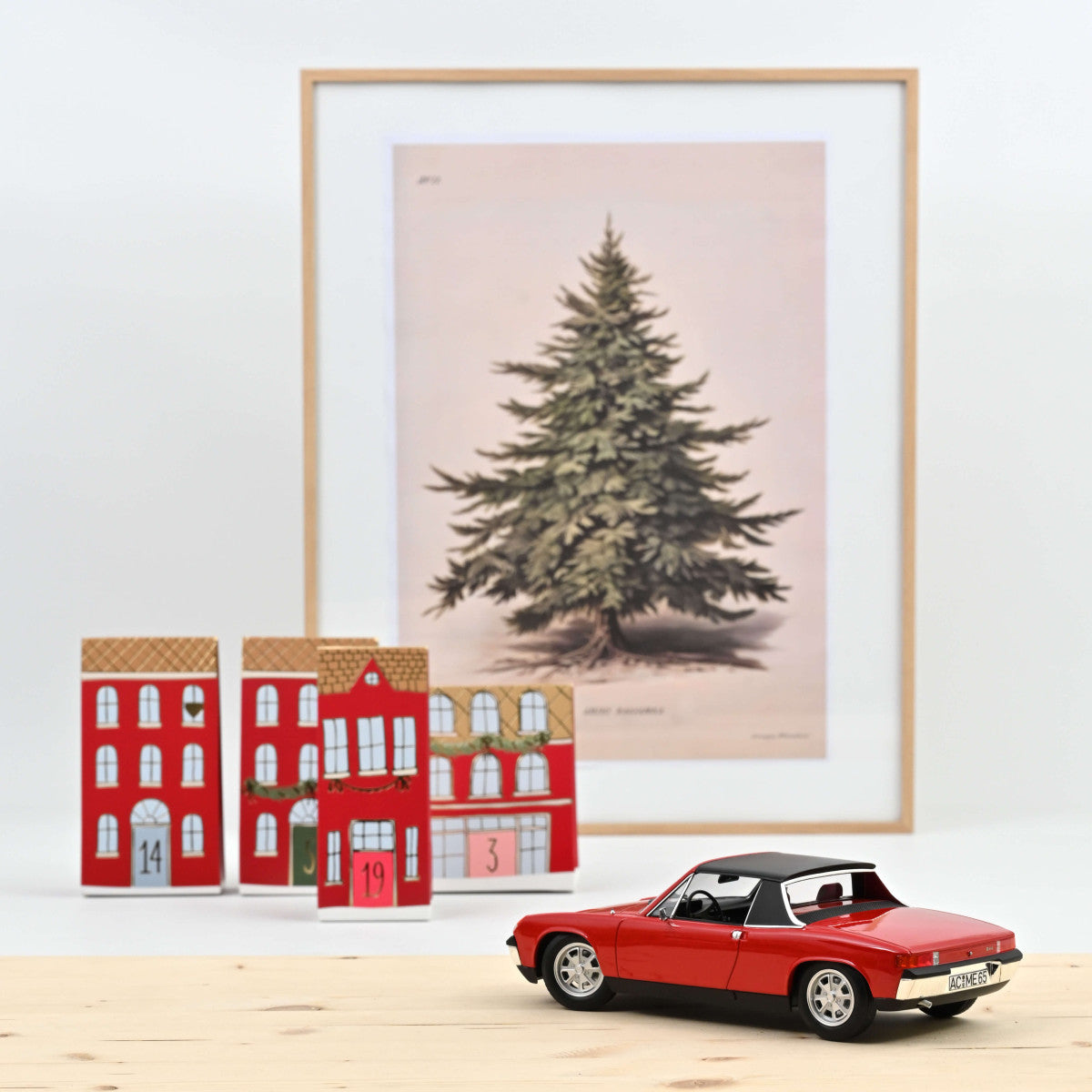 Norev 1:18 1972 VW-Porsche 914 1.7 Bahia Red